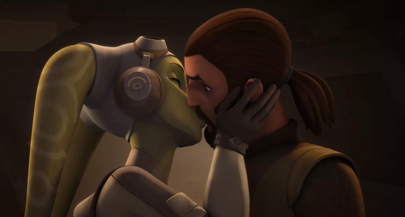 Kanan and Hera’s relationship was planned the whole way.